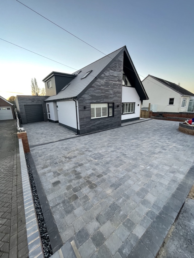 Driveways, patios and external works